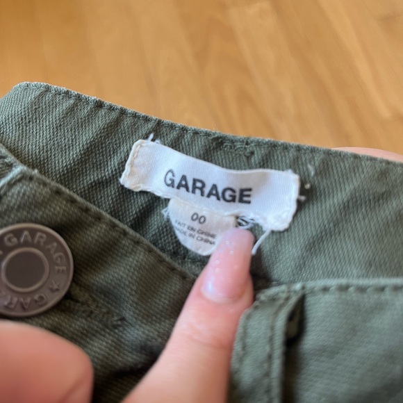 Garage cargo pants in army green - Picture 3 of 3